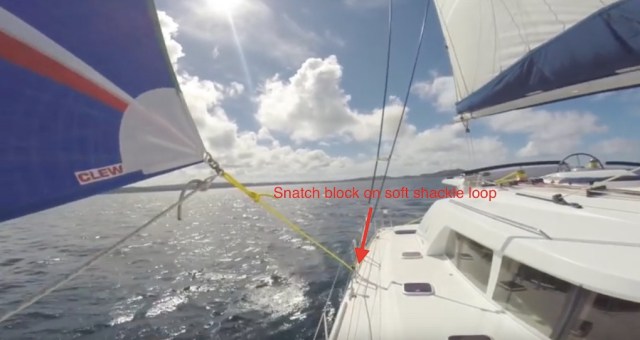 snatch block soft shackle loop